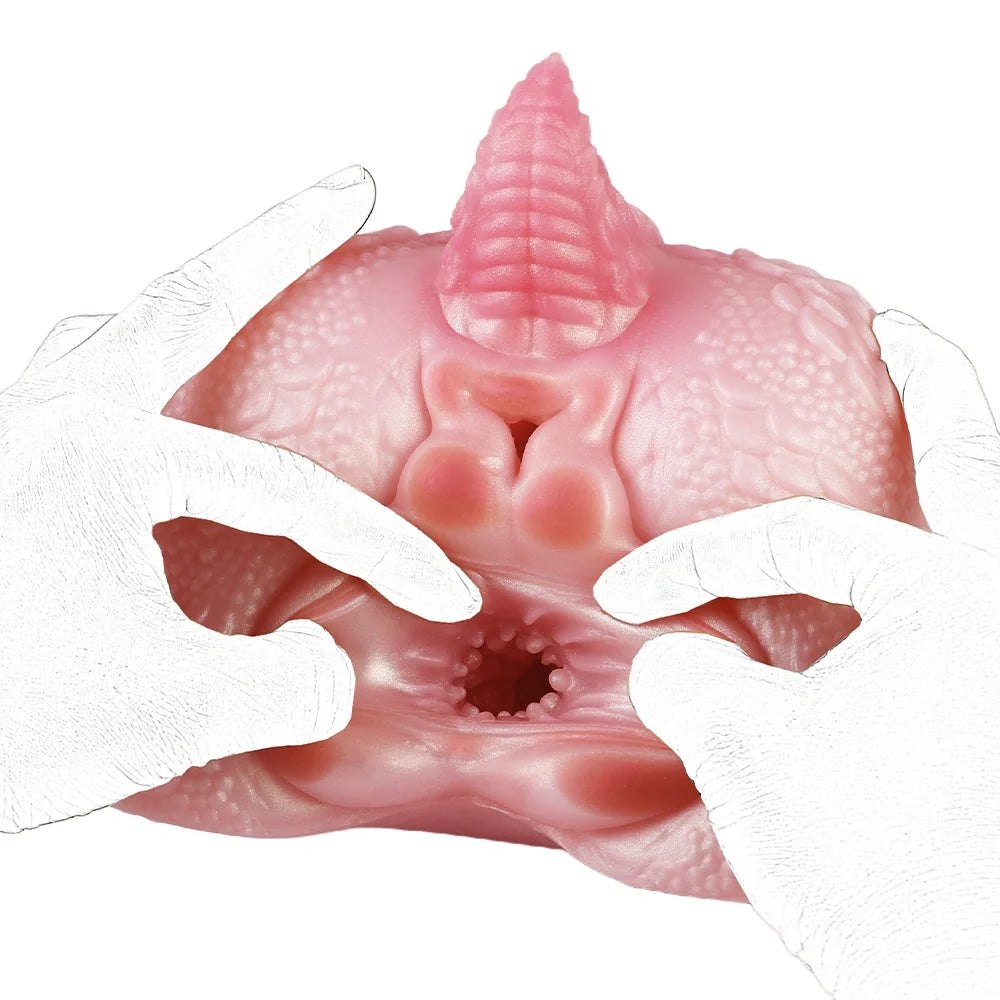 Pyro Dragon Dual Channel Masturbator - Fantasy Stroker