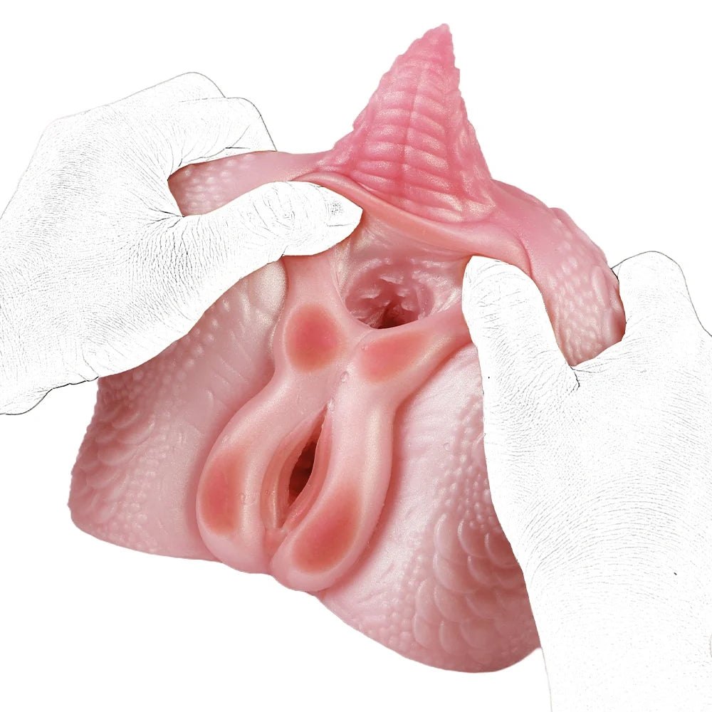 Pyro Dragon Dual Channel Masturbator - Fantasy Stroker