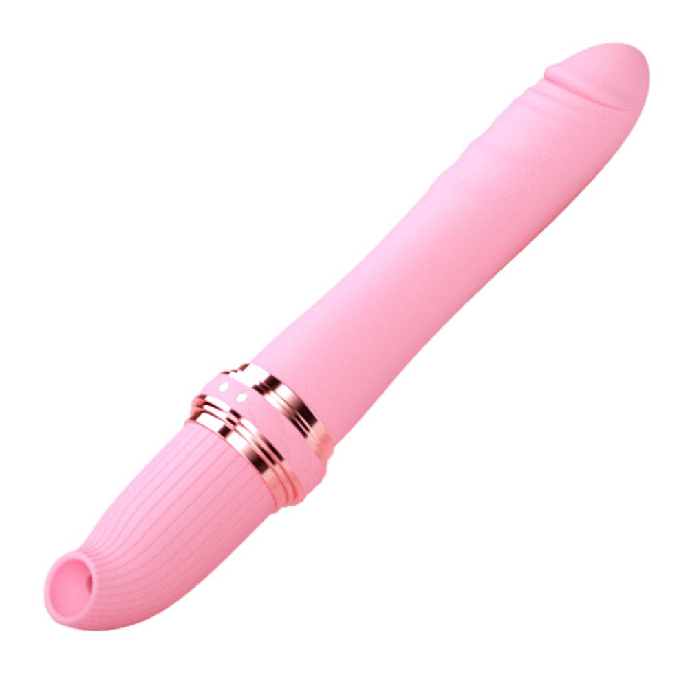 Quiet G-Spot Vibrator - Ribbed Silicone Massager