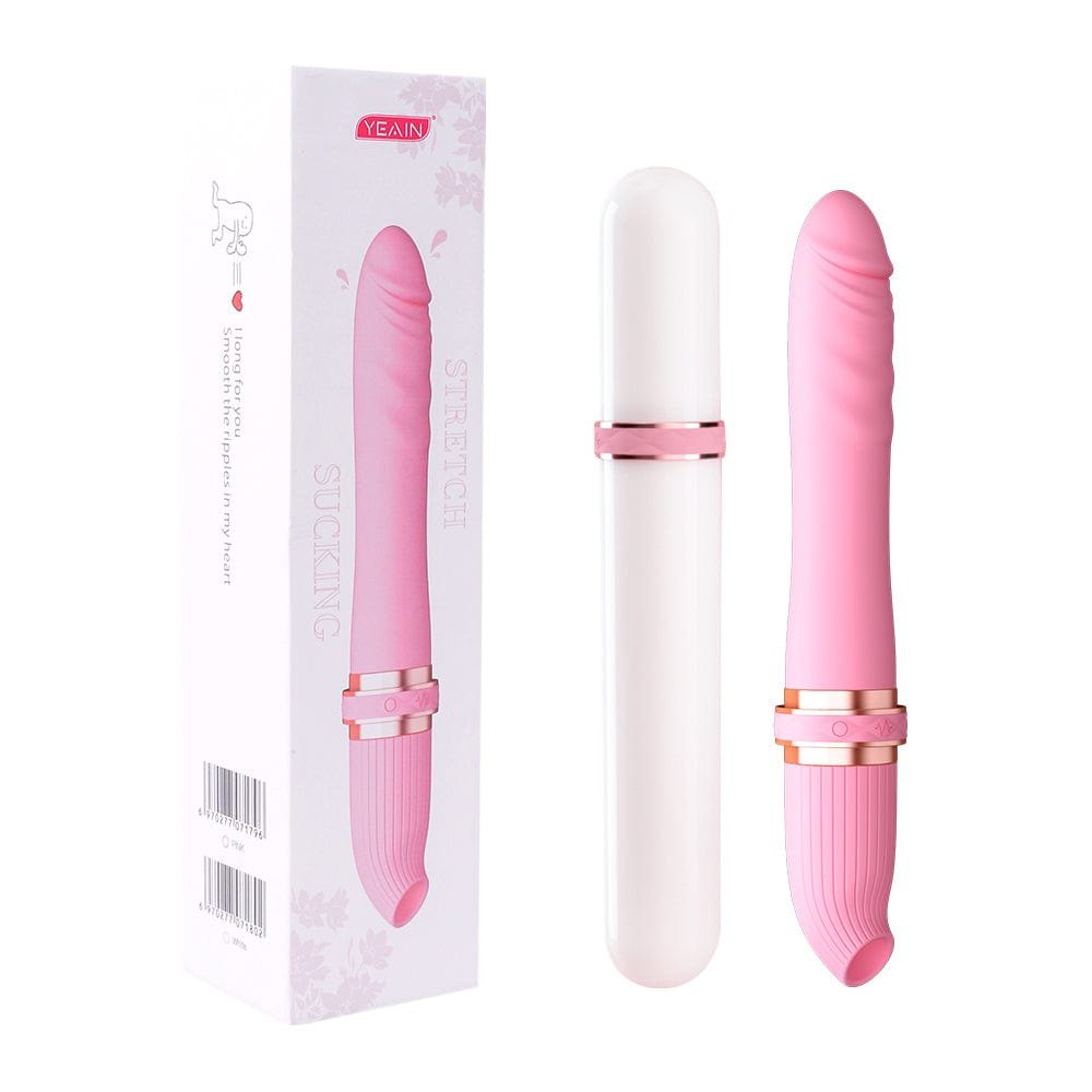 Quiet G-Spot Vibrator - Ribbed Silicone Massager