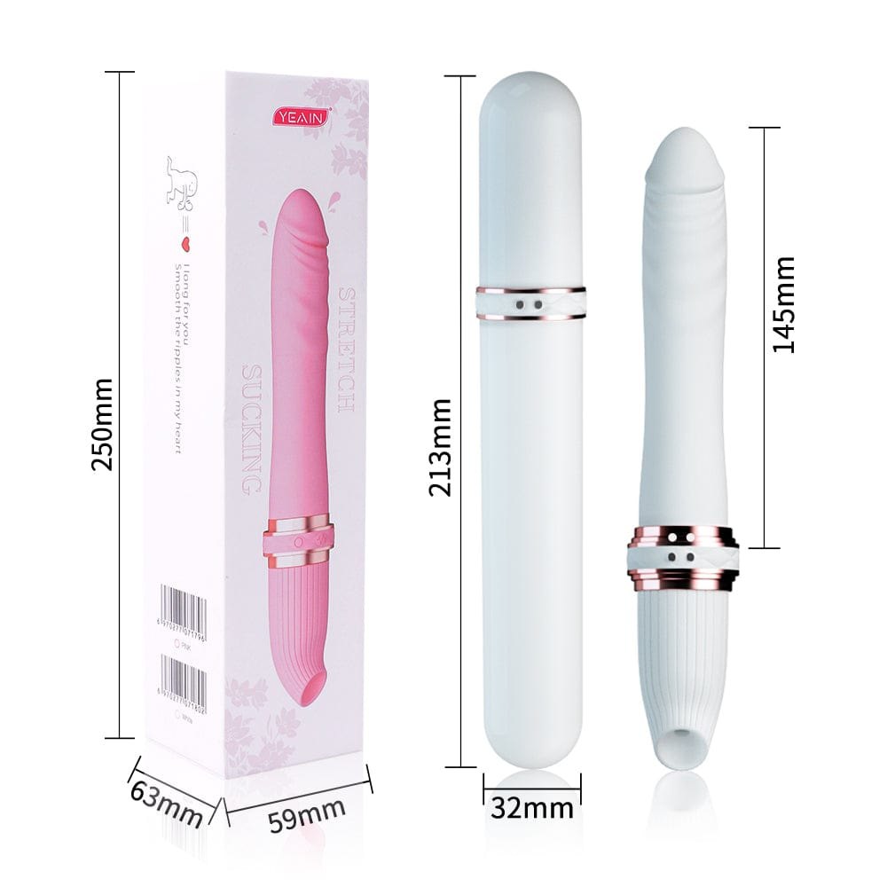 Quiet G-Spot Vibrator - Ribbed Silicone Massager