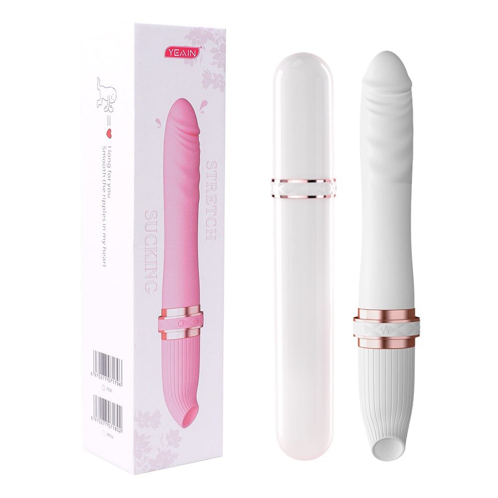 Quiet G-Spot Vibrator - Ribbed Silicone Massager