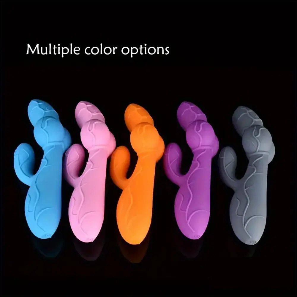 Rabbit Arm G-Spot Dildo 8.5in - Curved Silicone G-Spot Toy