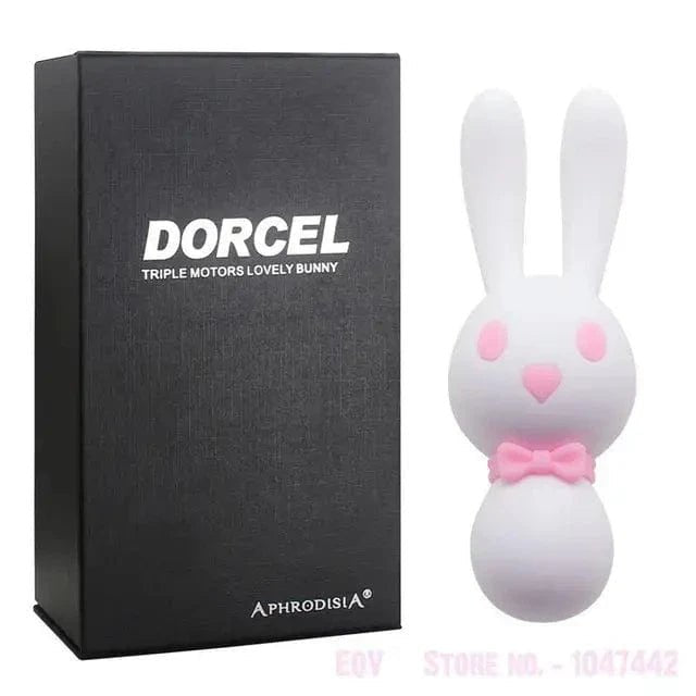 Rabbit Ear Triple-Motor Vibrator - Clitoral Nipple Vibrator