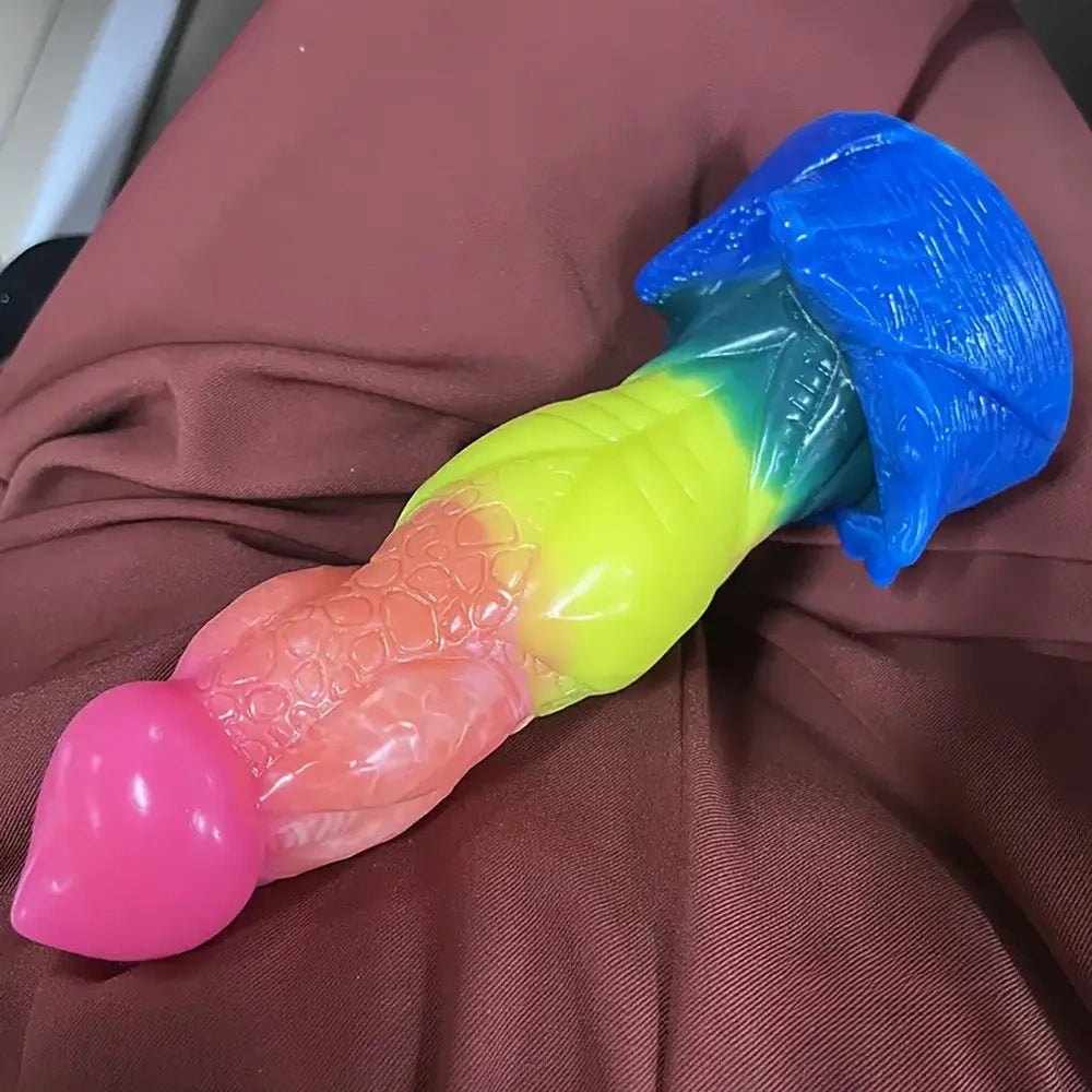 Rainbow Fantasy Monster Dildo - Fantasy Monster Dildo