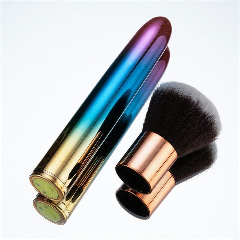 Rainbow Metallic Bullet Vibrator - Discreet Bullet Vibrator