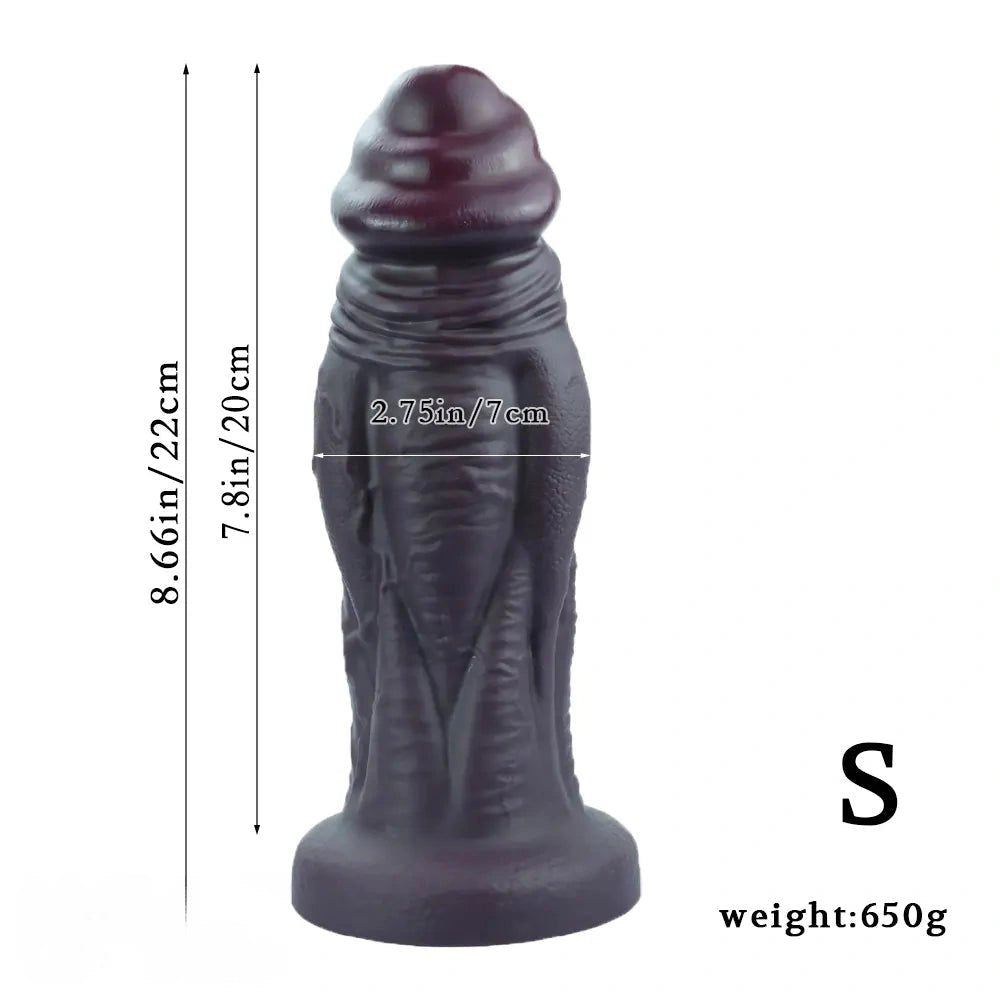 Real Feel Suction Cup Dildo - Realistic Silicone Dildo