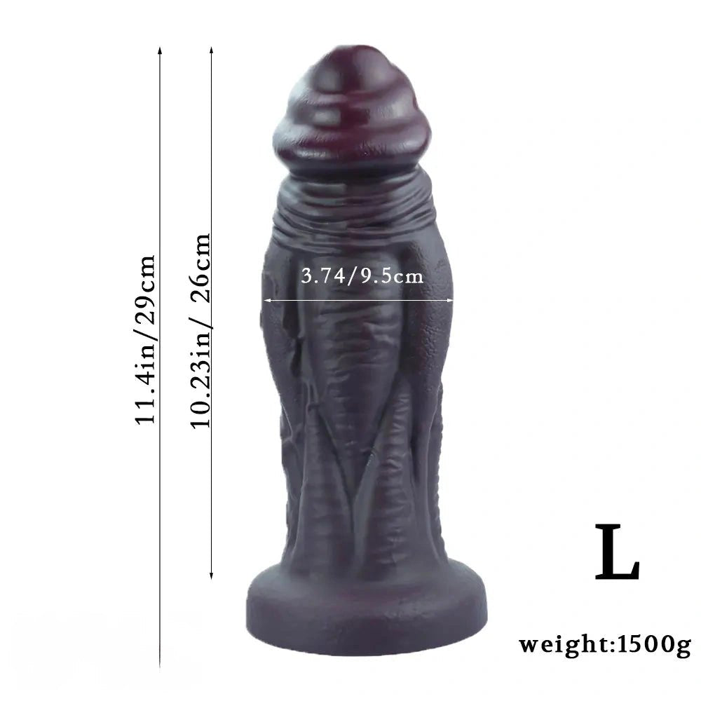 Real Feel Suction Cup Dildo - Realistic Silicone Dildo