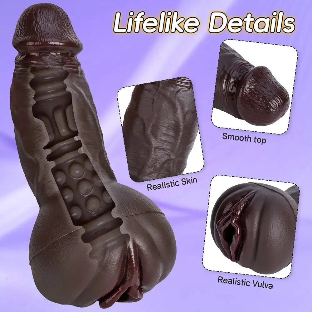 Realistic Channel G-Spot Dildo - G-Spot Dildo