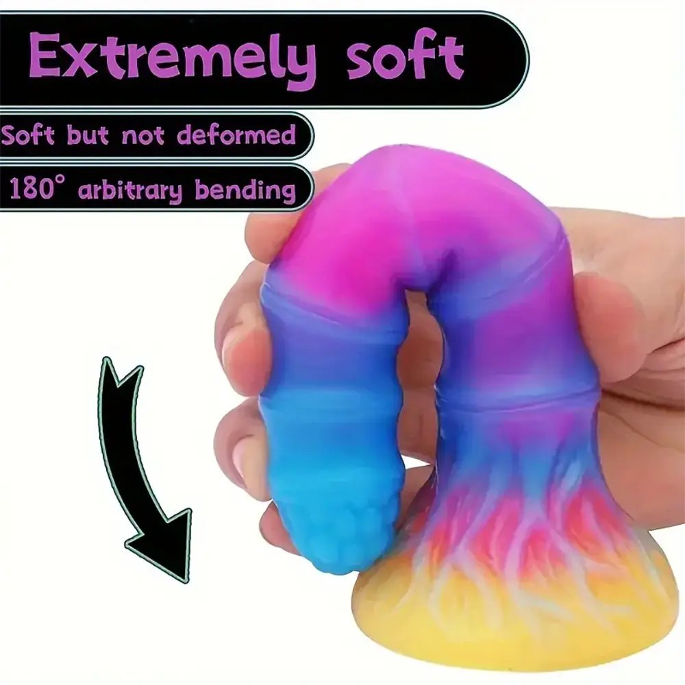 Realistic Dildo, 2 Sizes - Silicone Fantasy Dildo