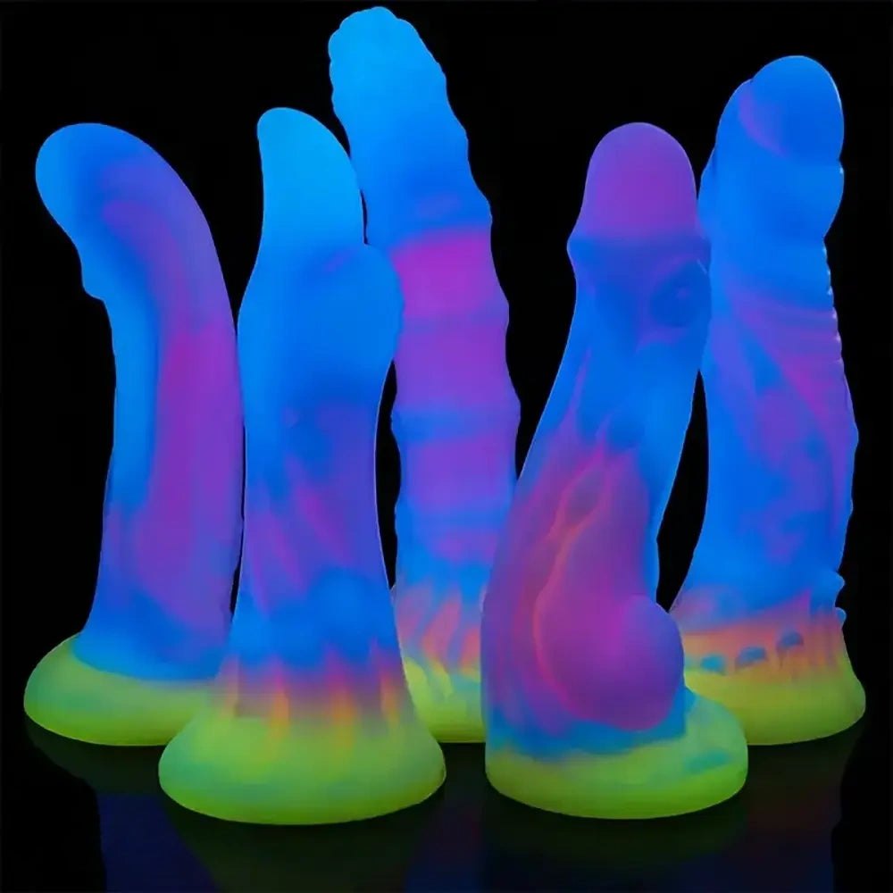 Realistic Dildo, 2 Sizes - Silicone Fantasy Dildo