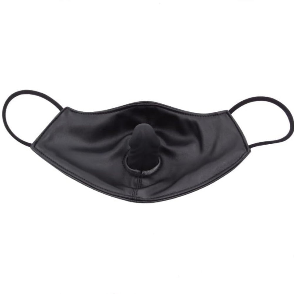 Realistic Dildo Face Mask Gag - Adjustable BDSM Gag
