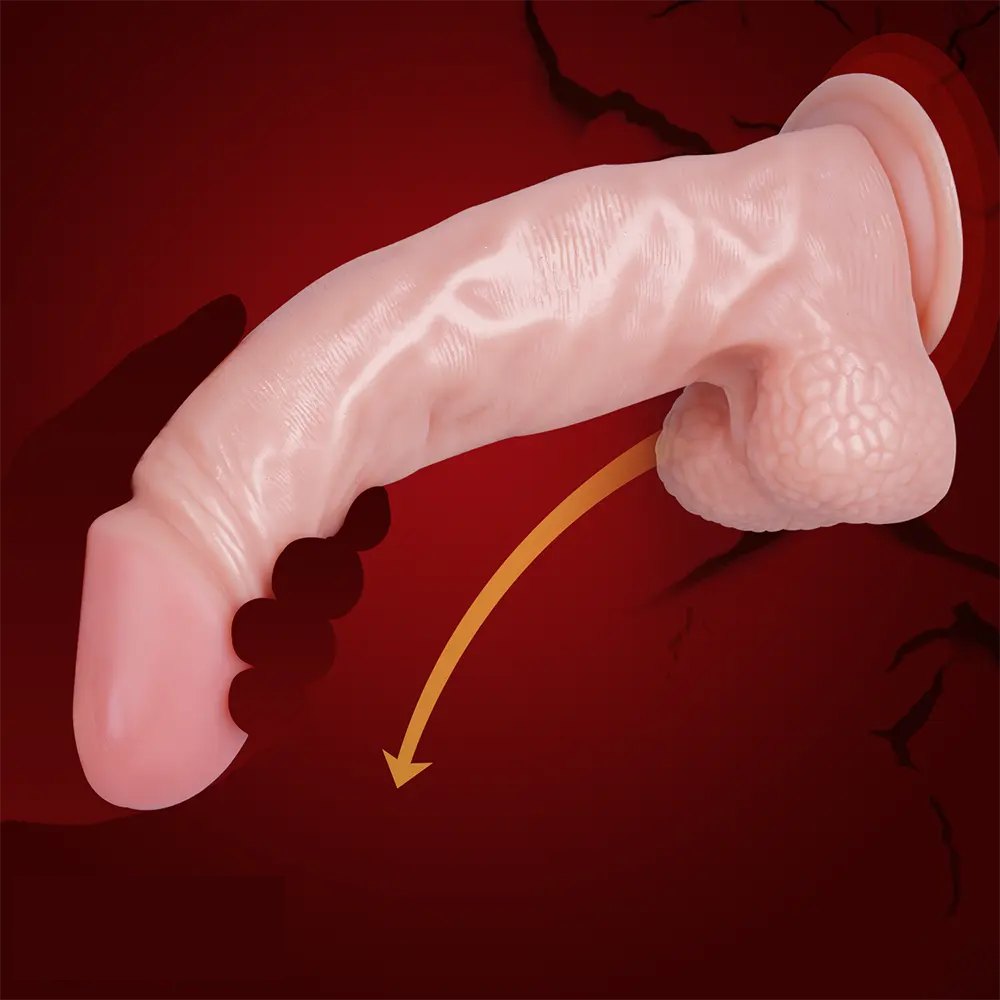 Realistic Dildo with Balls 13 in - Lifelike PVC Sex Toy