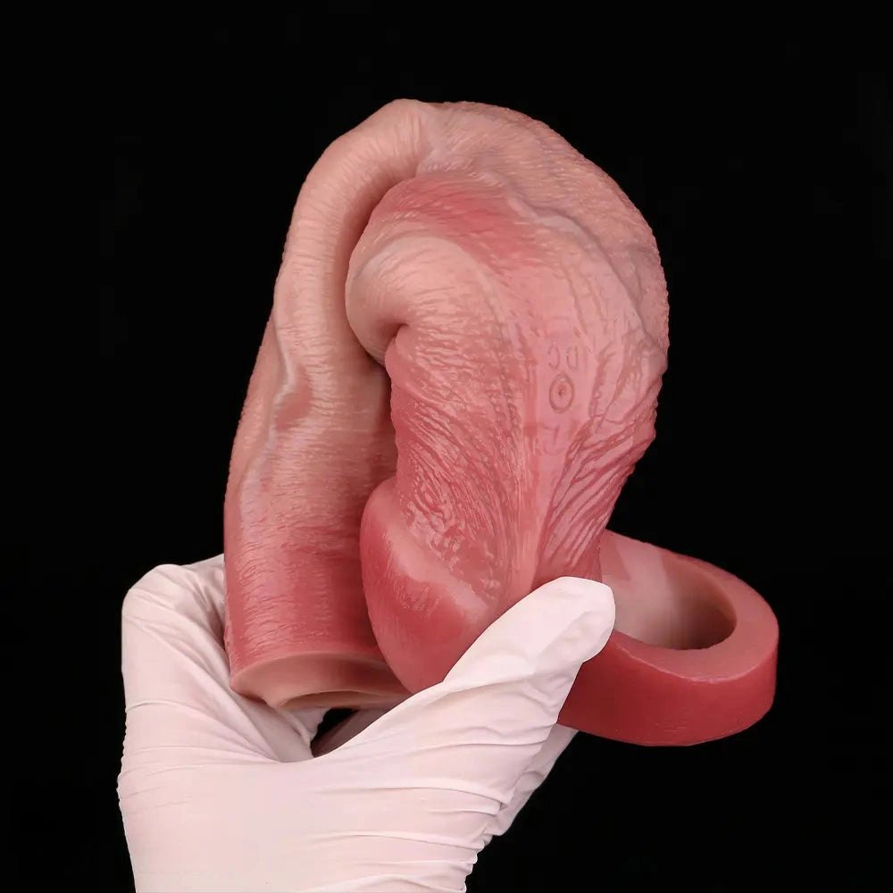 Realistic Hollow Cock Sleeve - Realistic Dildo