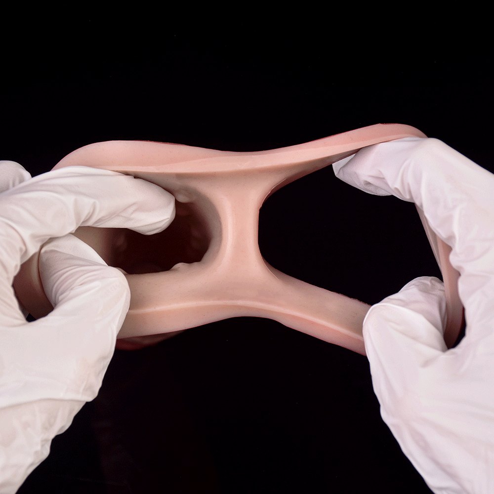 Realistic Hollow Dildo Sleeve - Wearable Cock Extender
