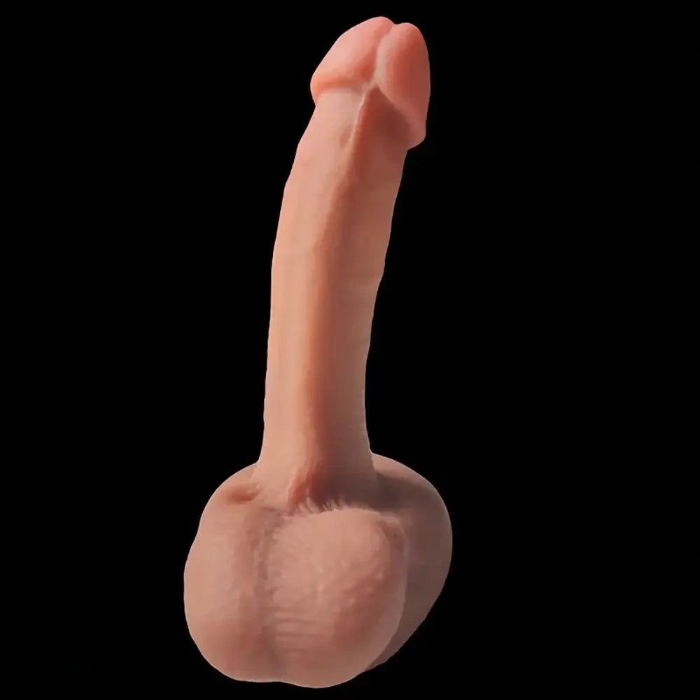 Realistic Big Dildo 8.26in - Lifelike Silicone Dildo