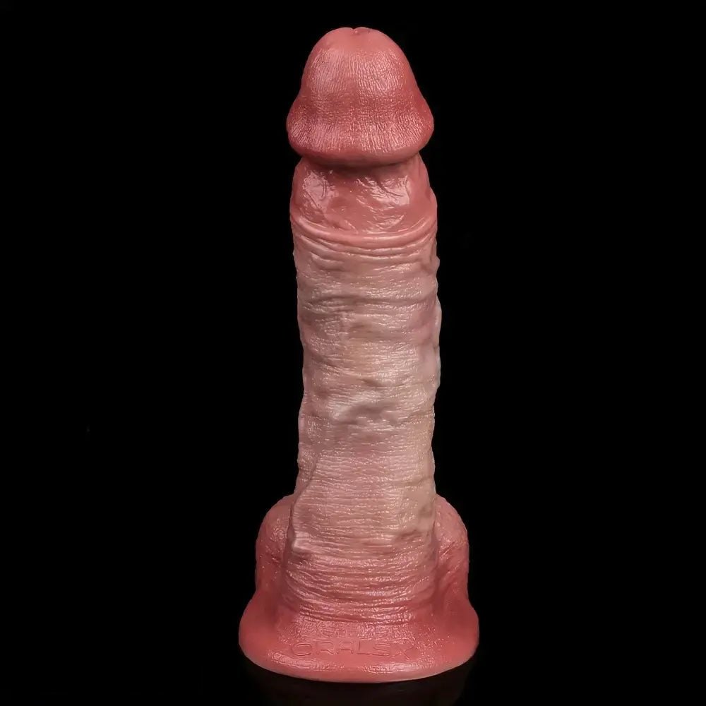 Realistic Light Beige Silicone Dildo - Lifelike Silicone Dildo