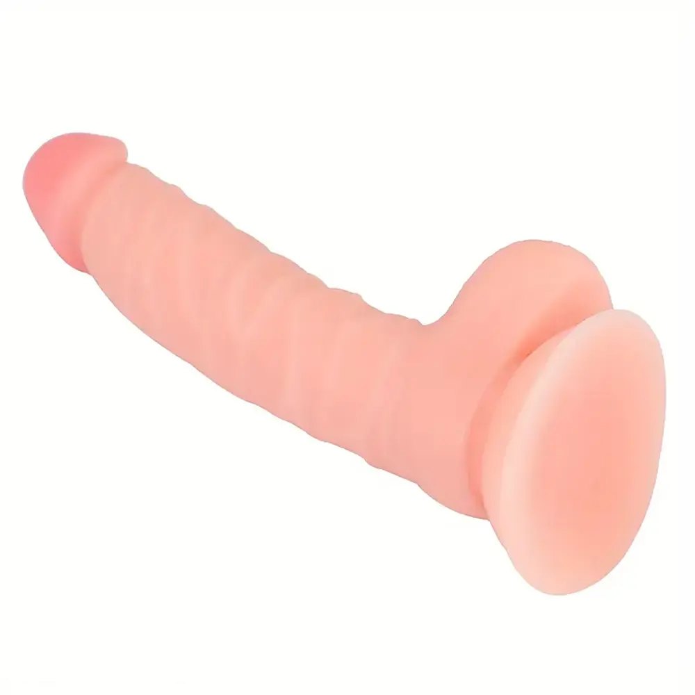 Realistic Manual Dildo 8 in - Big Realistic Dildo