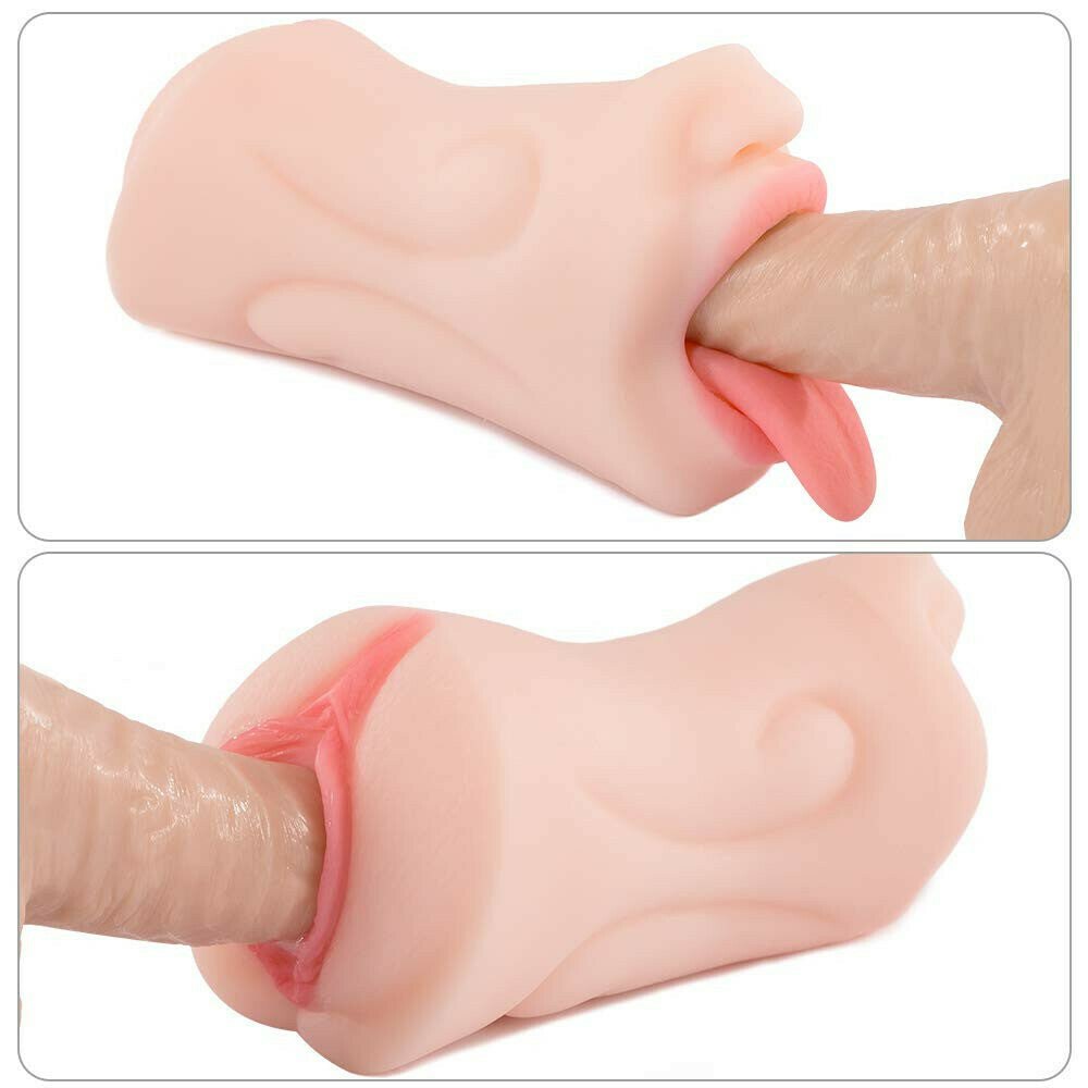 Realistic Mouth Stroker - TPE Male Masturbator