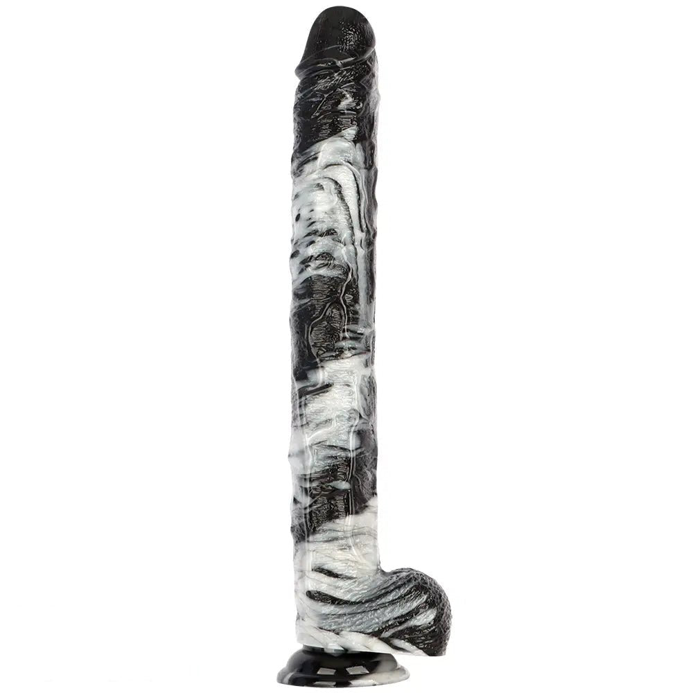 Realistic PVC Dildo 17in - Lifelike Realistic Dildo