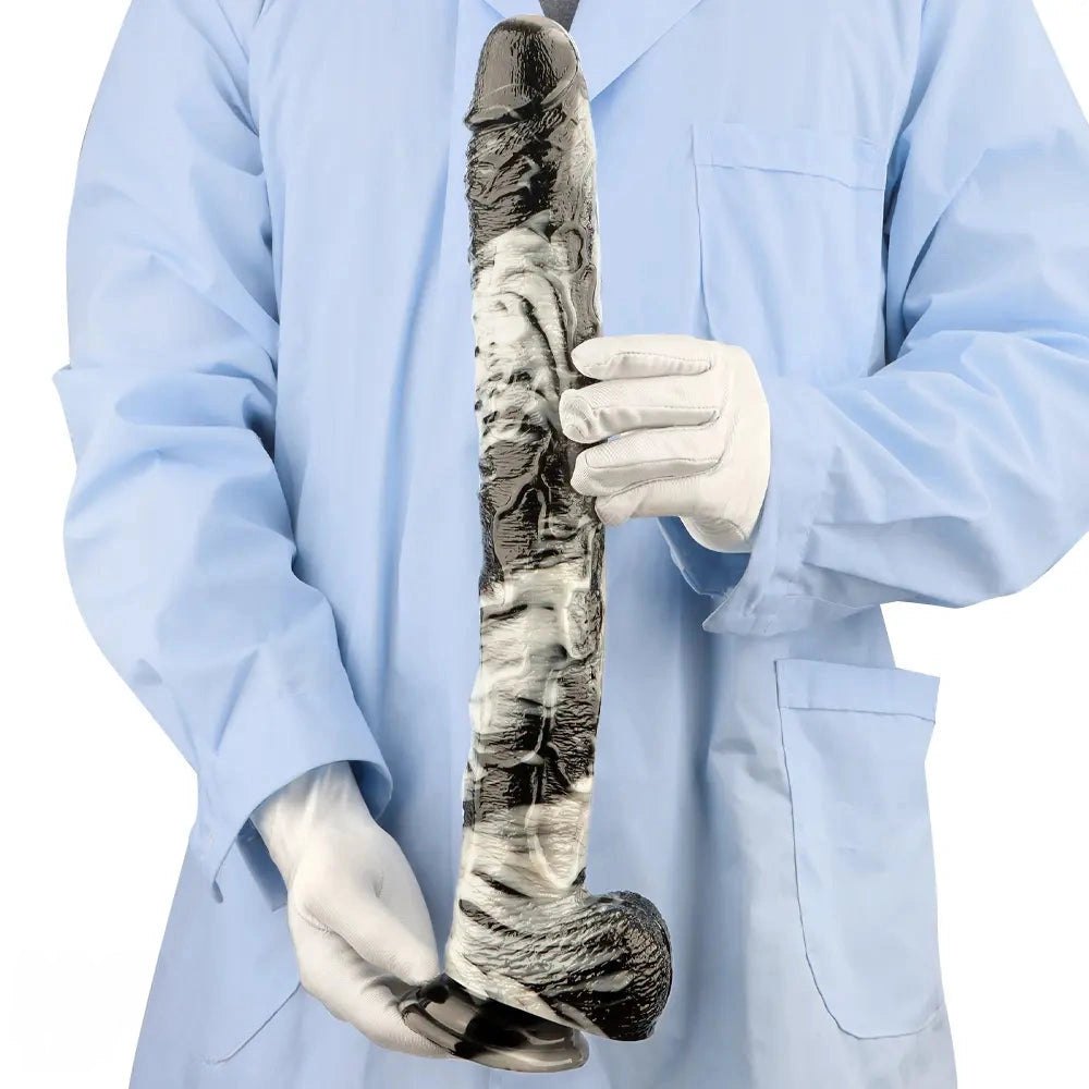 Realistic PVC Dildo 17in - Lifelike Realistic Dildo