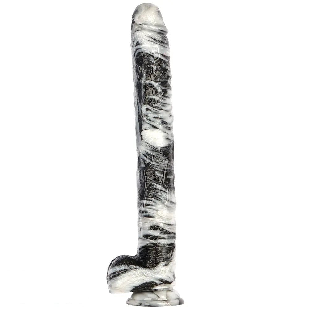 Realistic PVC Dildo 17in - Lifelike Realistic Dildo