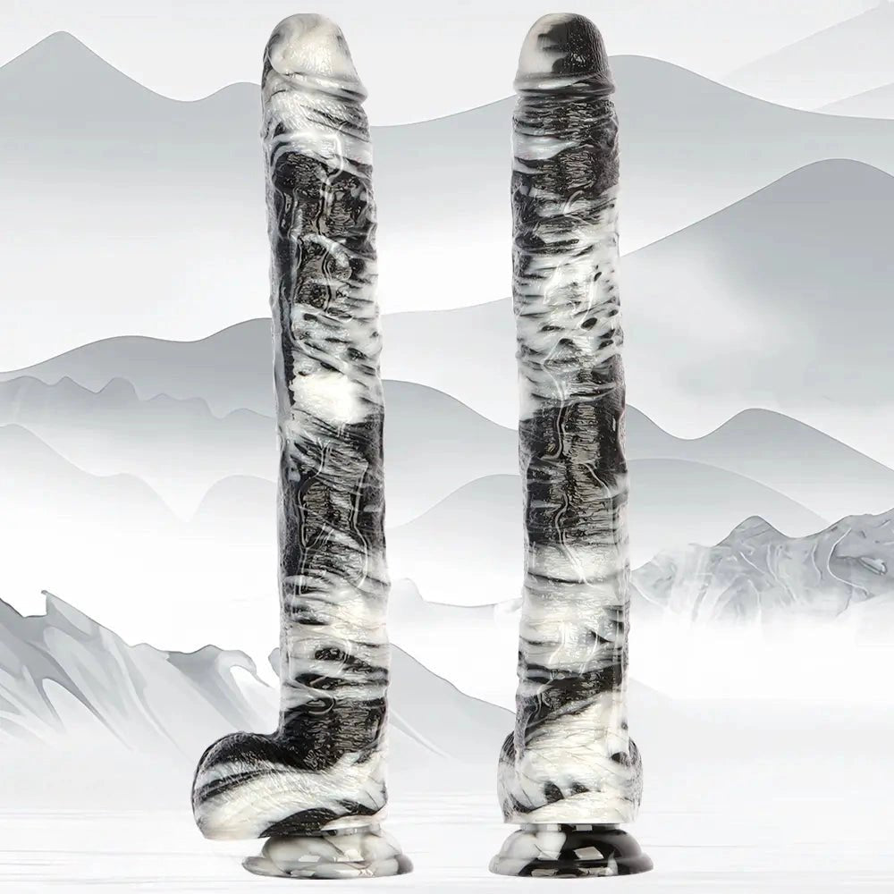 Realistic PVC Dildo 17in - Lifelike Realistic Dildo