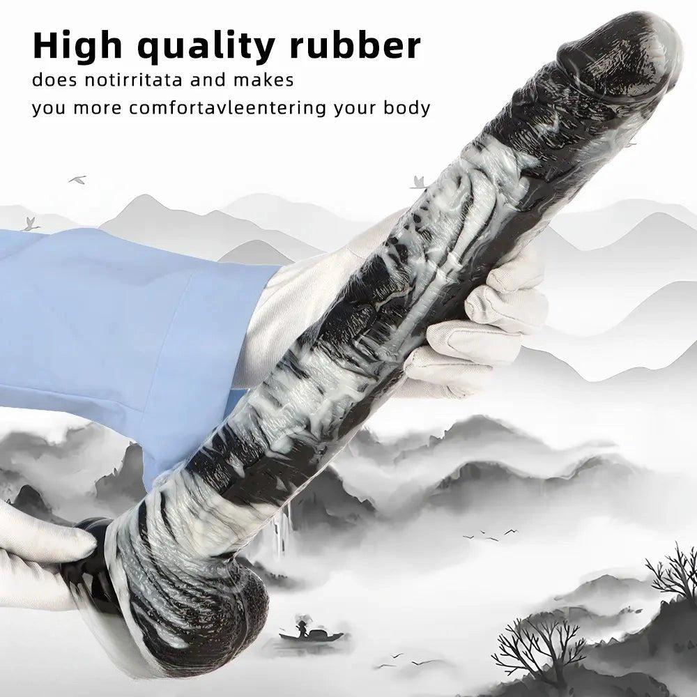 Realistic PVC Dildo 17in - Lifelike Realistic Dildo