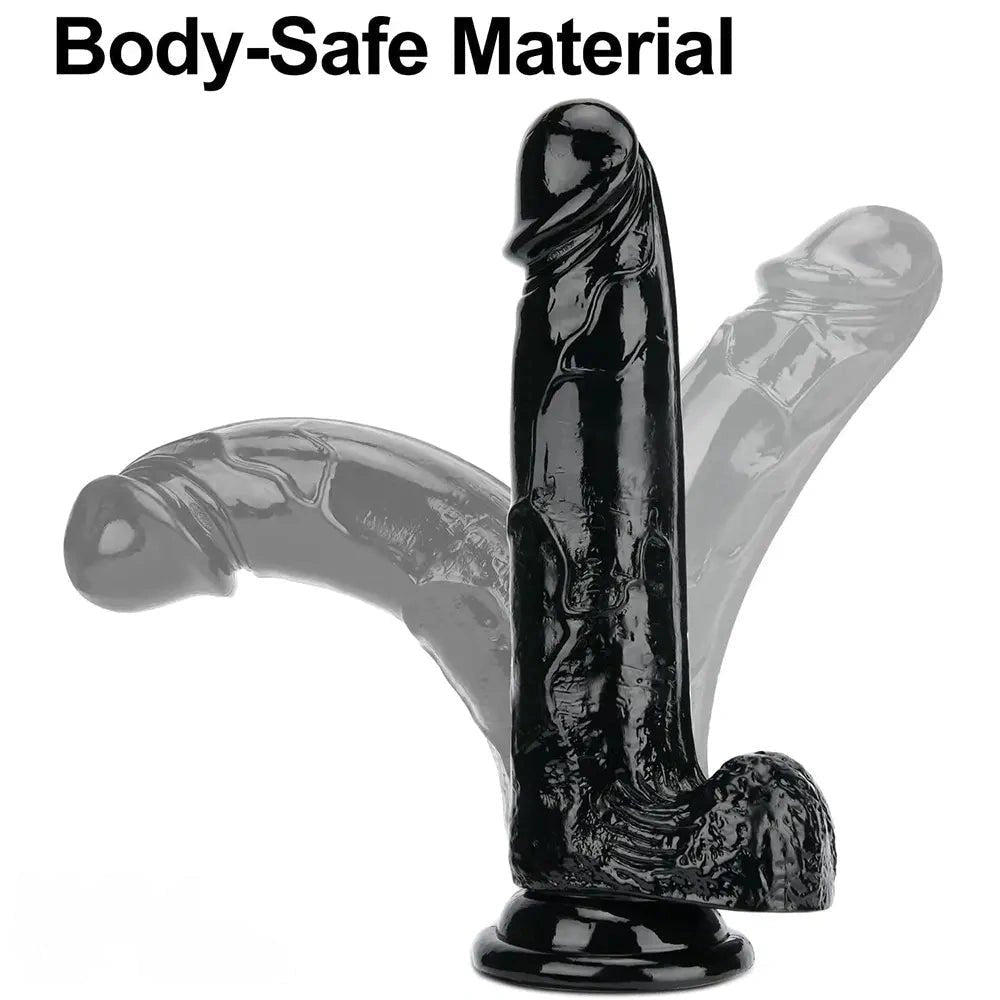 Realistic PVC Dildo 7.87in - Realistic Suction Cup Dildo