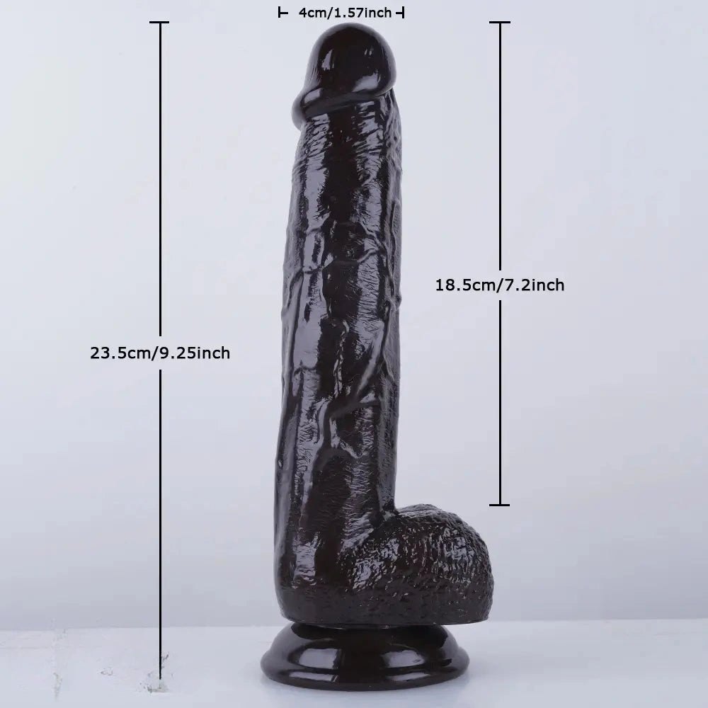 Realistic PVC Dildo 3 Colors - Big Realistic Dildo