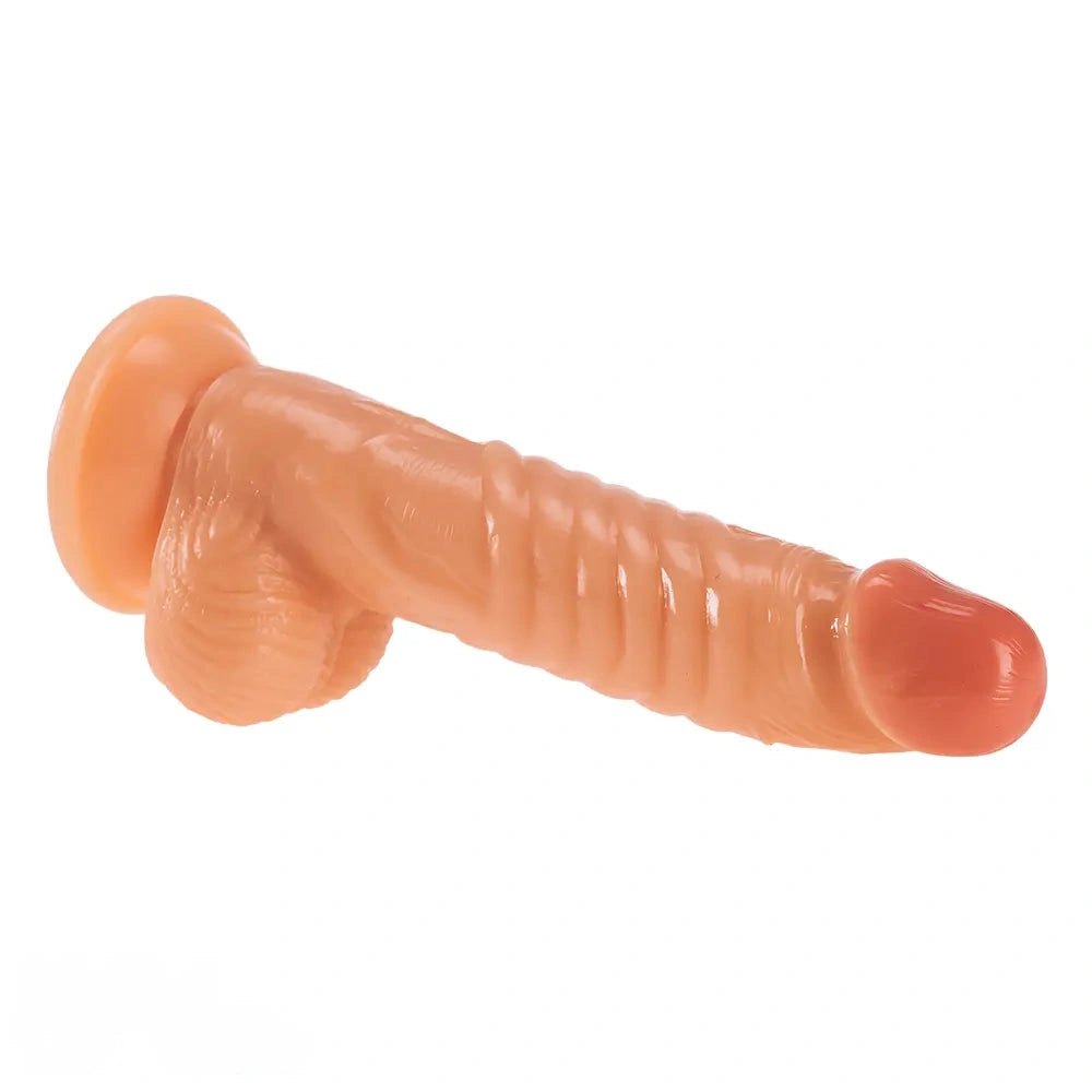 Realistic PVC Dildo 7.5 in - Realistic Suction Cup Dildo