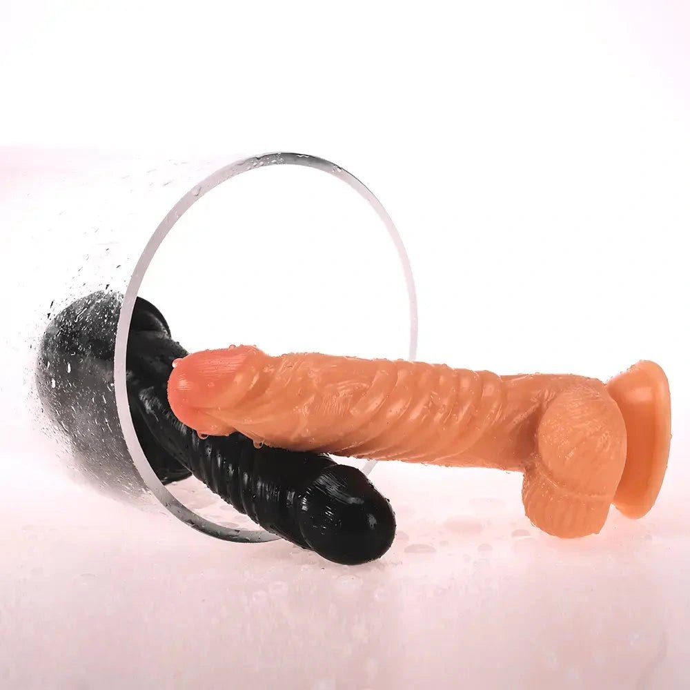Realistic PVC Dildo 7.5 in - Realistic Suction Cup Dildo