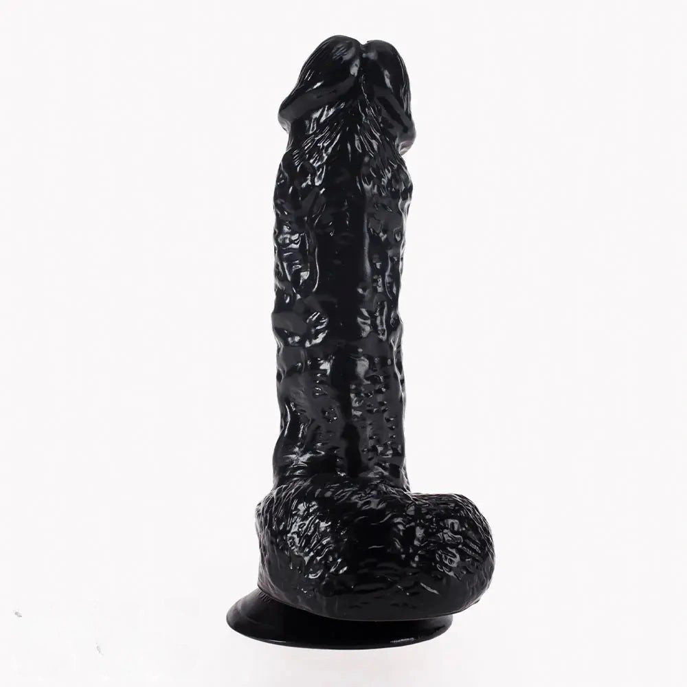 Realistic PVC Suction Dildo 8.66in - Realistic PVC Dildo