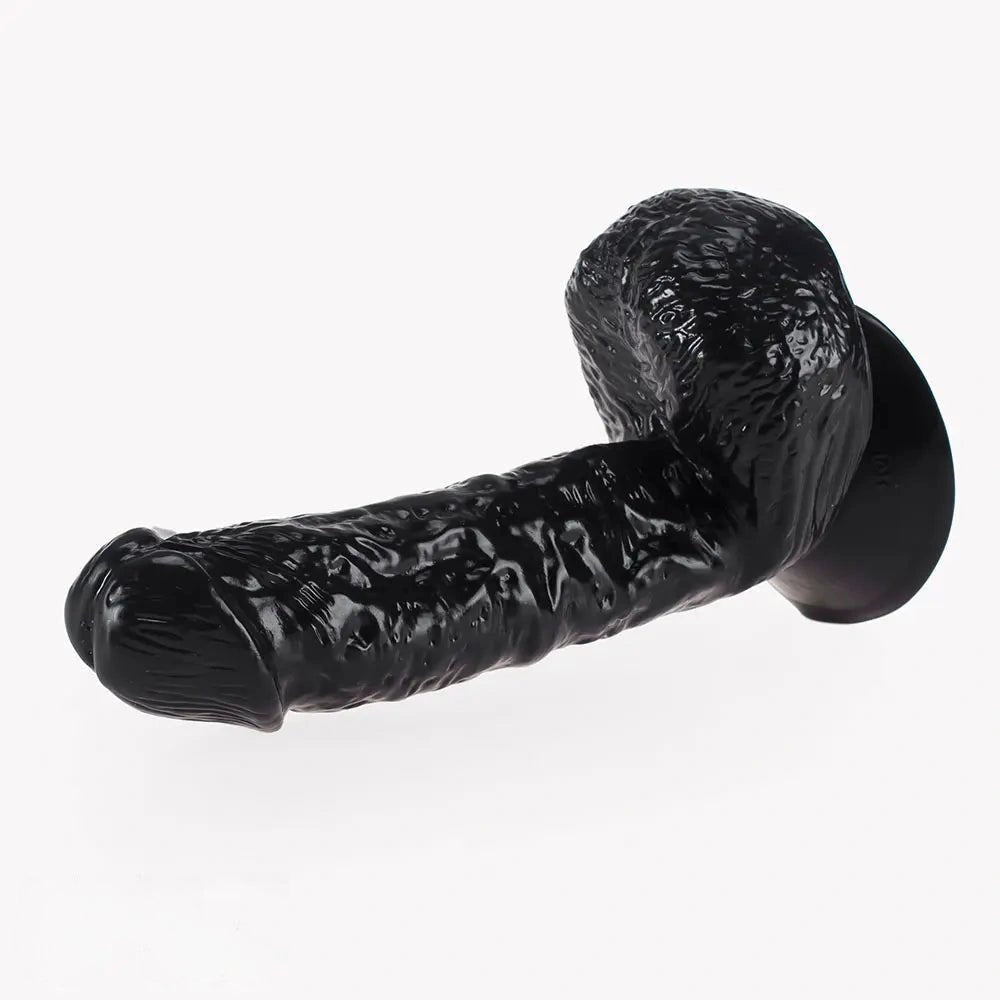 Realistic PVC Suction Dildo 8.66in - Realistic PVC Dildo