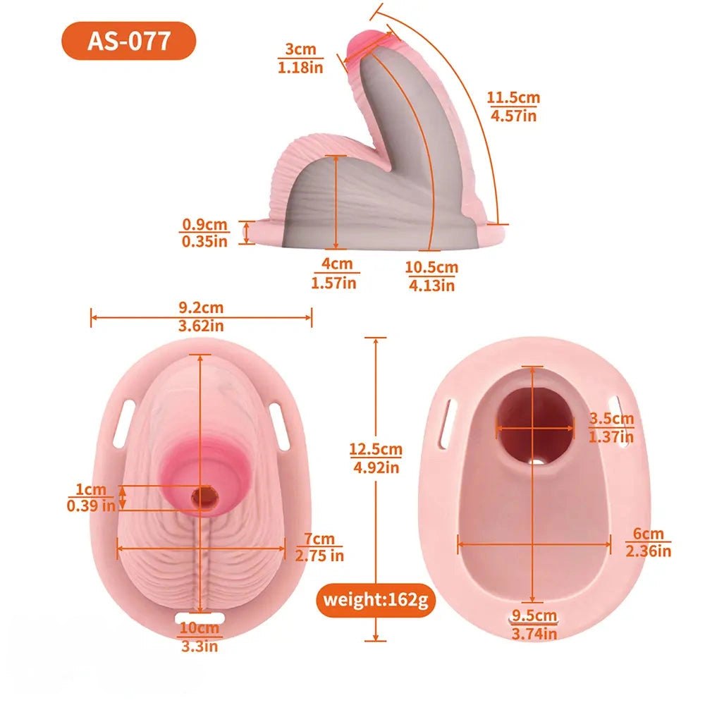 Realistic Silicone Dildo 5 in - Realistic Dildo
