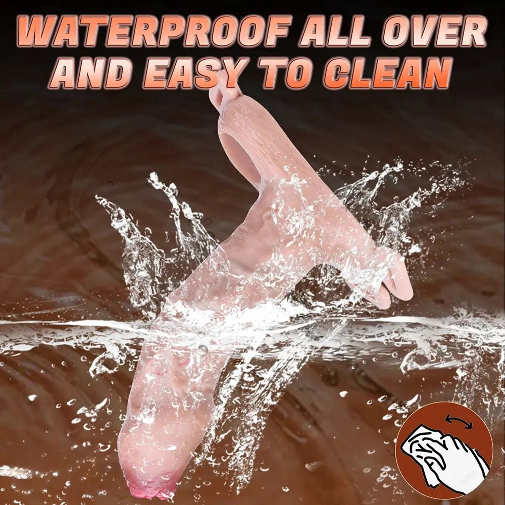 Realistic Silicone Dildo 6.4in - Realistic Dildo
