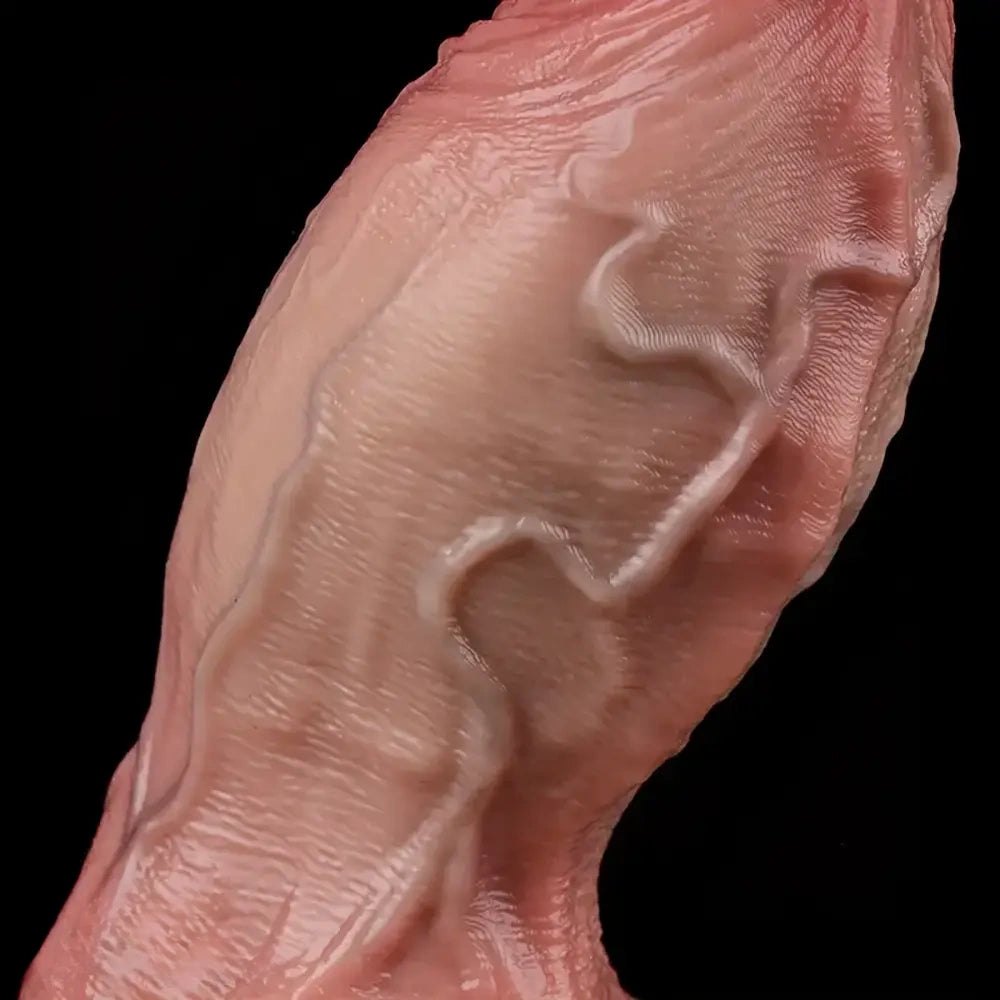 Realistic Silicone Dildo 6.5 In - Flesh Tone Realistic Dildo
