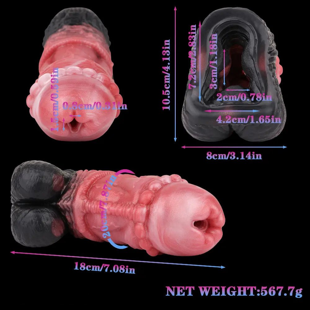Realistic Silicone Male Masturbator - Realistic Stroker Toy
