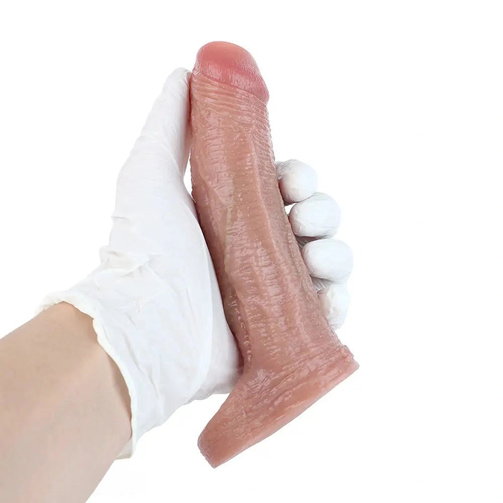 Realistic Silicone Penis Sleeve 5.78in - Realistic Dildo Sleeve