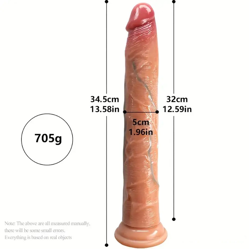 Realistic Silicone Suction Cup Dildo - Dildo With Suction Cup