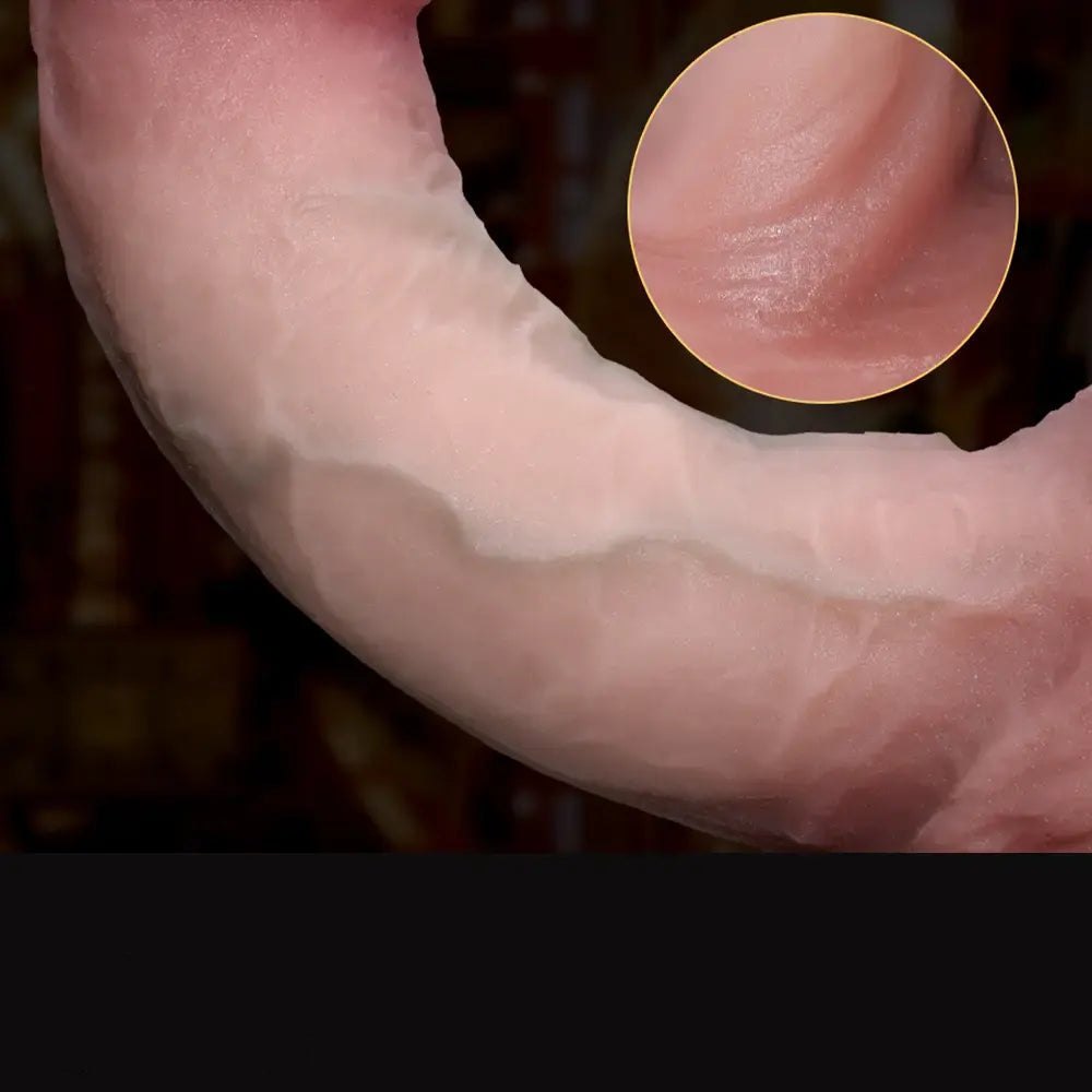 Realistic Silicone Dildo 325 g - Suction Cup Realistic Dildo