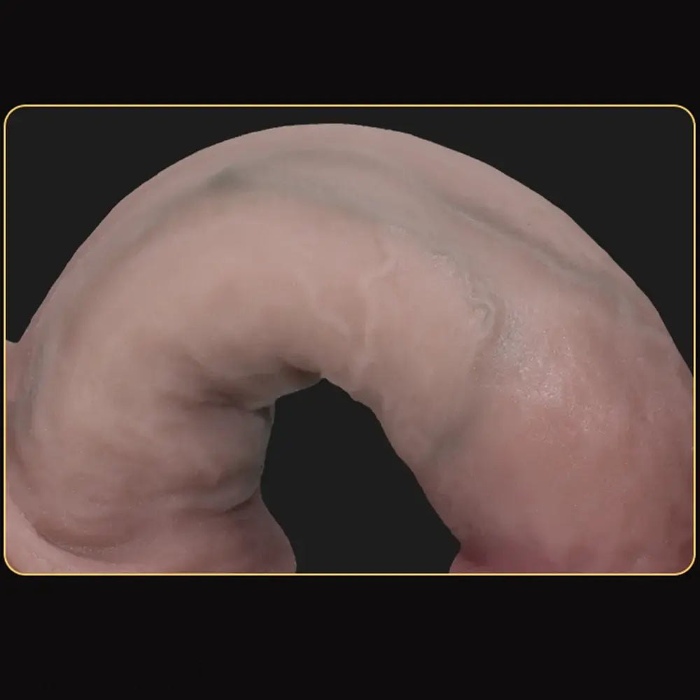 Realistic Silicone Dildo 325 g - Suction Cup Realistic Dildo