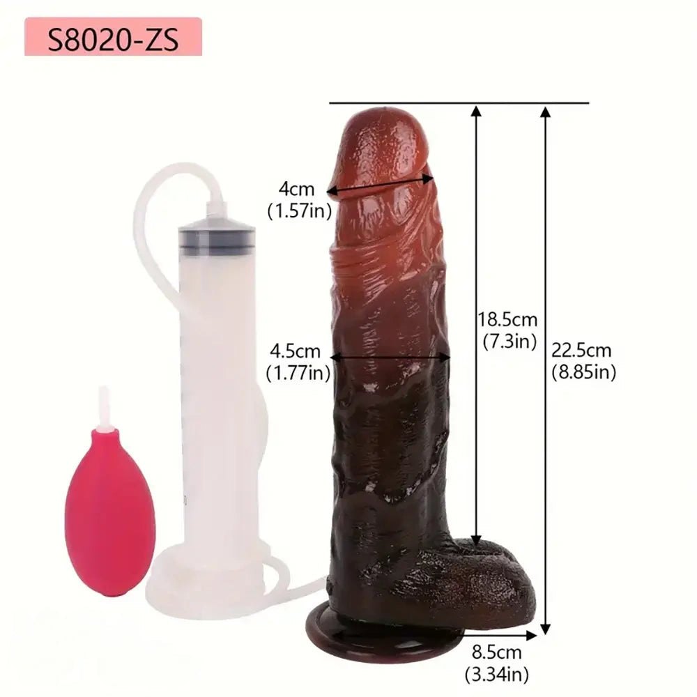 Realistic Squirting Dildo - Big Realistic Dildo