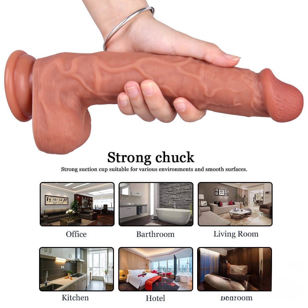 Realistic Suction Cup Dildo - Strong Suction Cup Dildo
