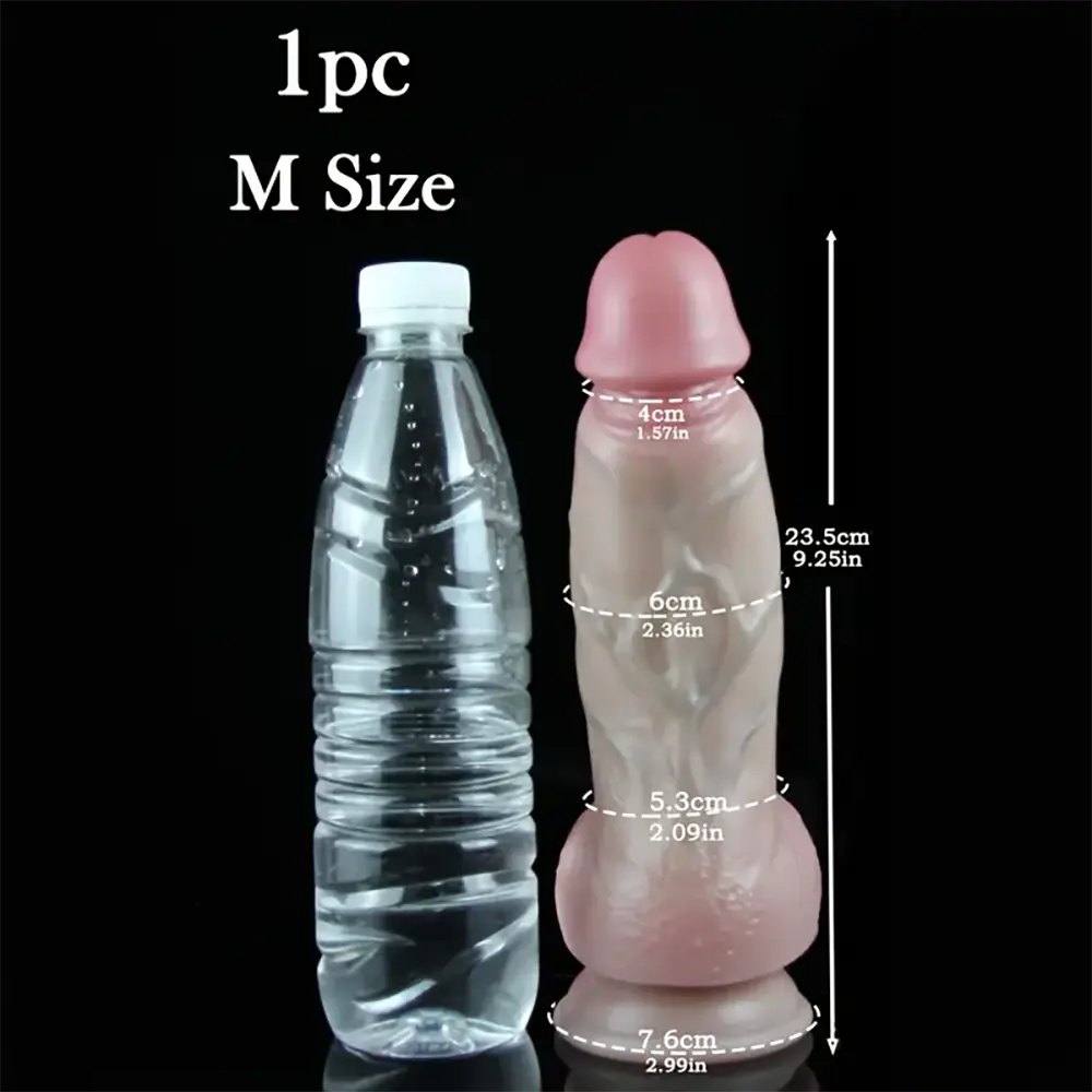 Realistic Suction Cup Dildo 11 in - Big Dildo