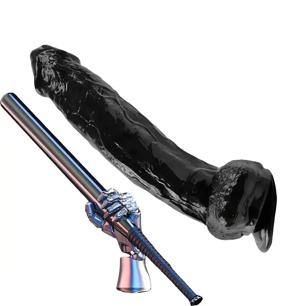 Realistic Suction Cup Dildo 11 in - Realistic Big Dildo