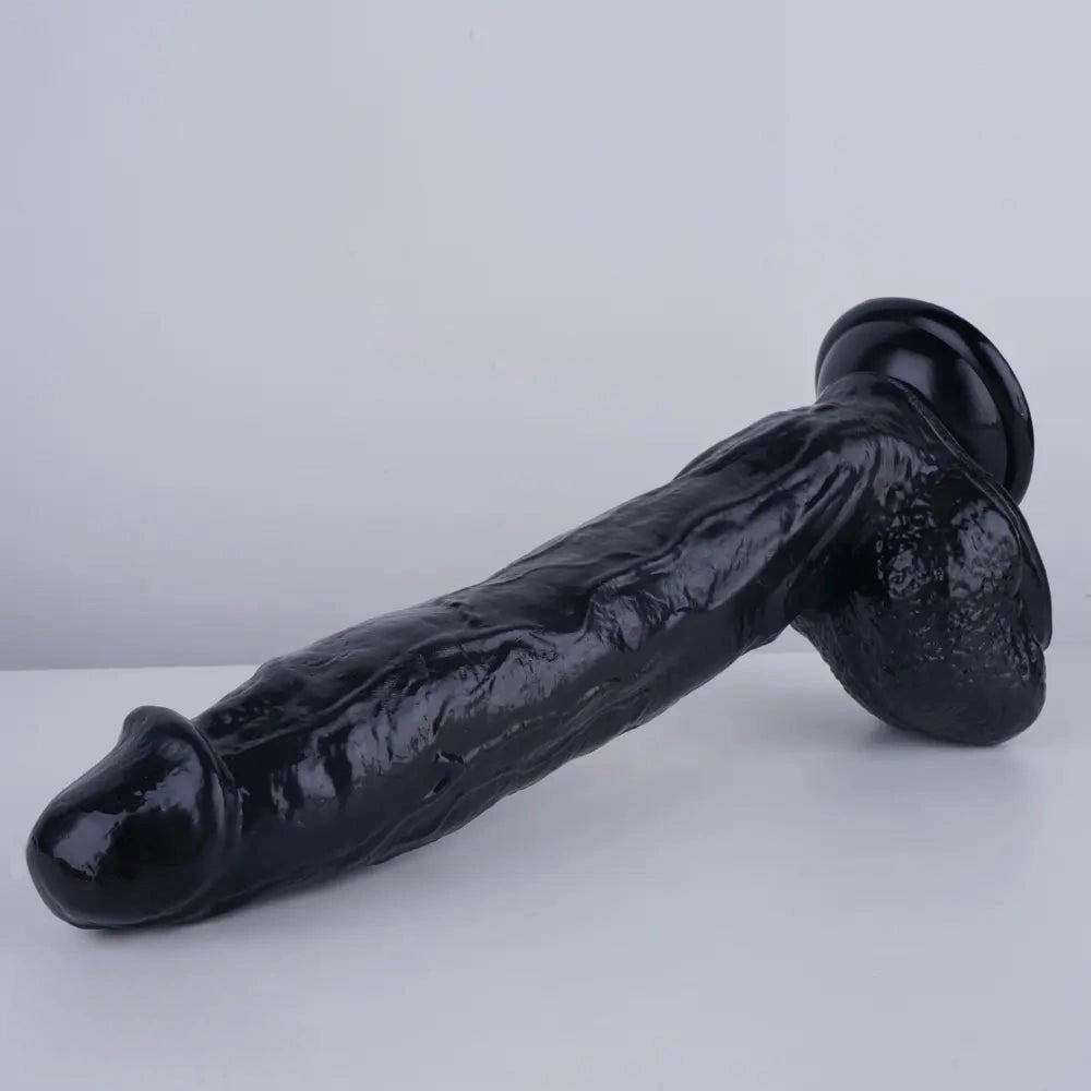 12in Realistic Suction Cup Dildo - Strong Suction Big Dildo
