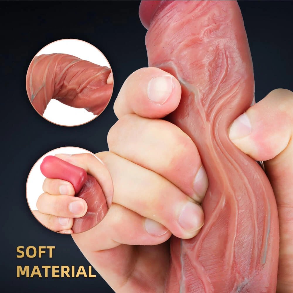 Realistic Suction Cup Dildo 7.68in v2 - dildo with suction cup