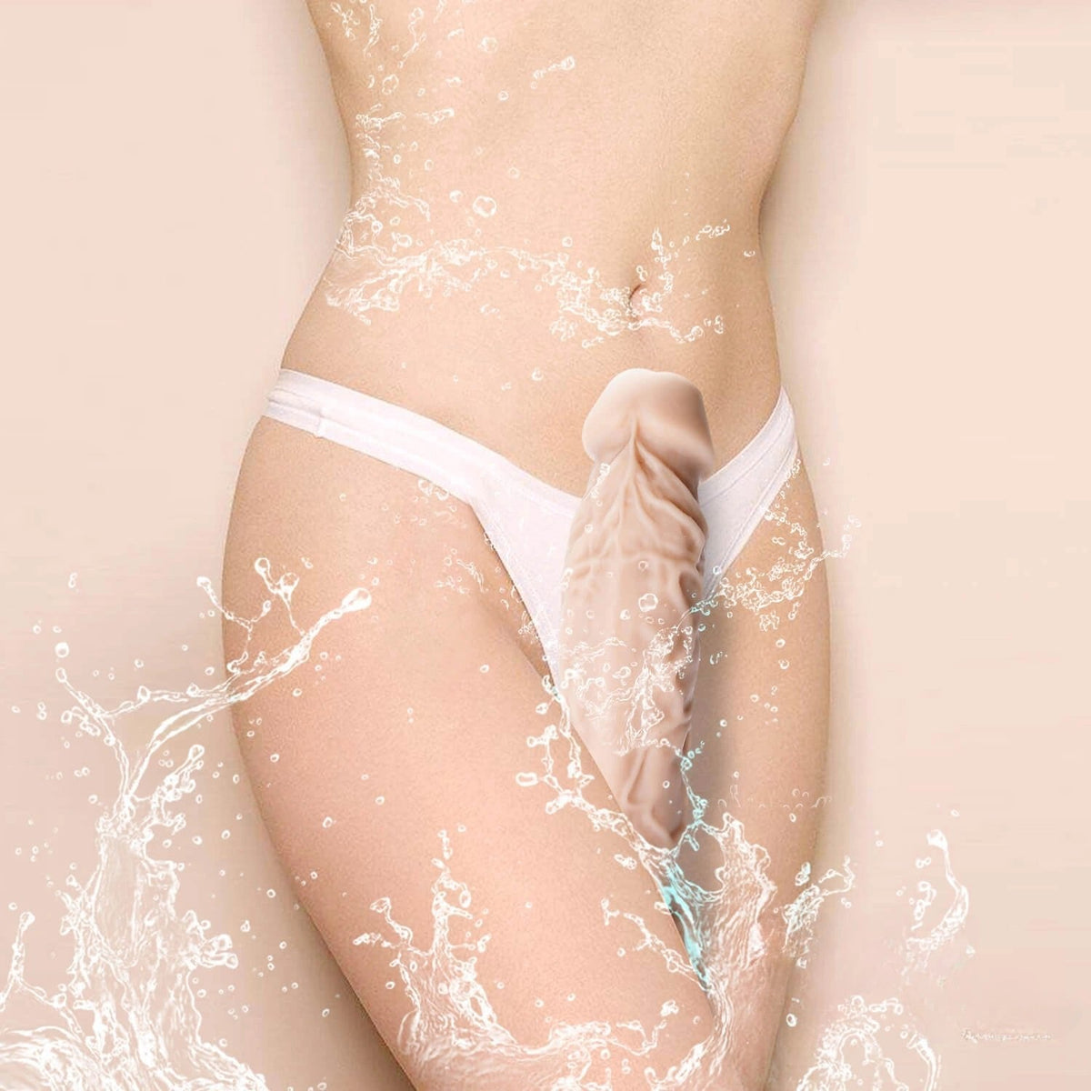 Realistic Suction Cup Dildo 7.87in - Silicone Suction Cup Dildo