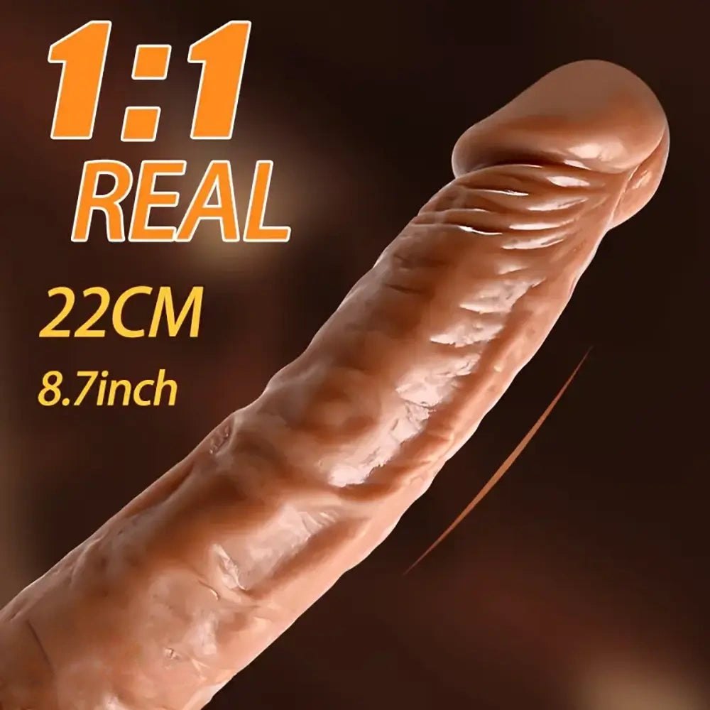Realistic TPE Dildo 8.66in - Big Realistic Dildo